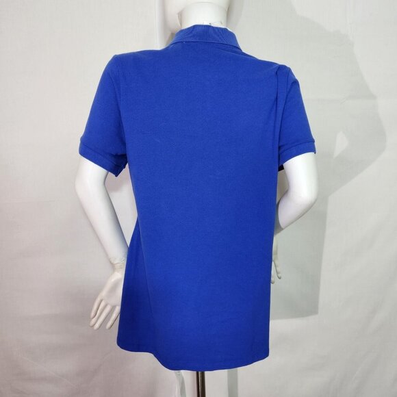 Intro Women’s Stretchy Blue Polo T-shirt Top Plus Size 1X (11) - Picture 3 of 10